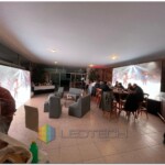 Renta Pantalla Led Gigante 4x2m para Reuniones, Eventos Privados, Bodas, Cumpleaños, Celebraciones, Live Streaming, CCTV, Karaoke